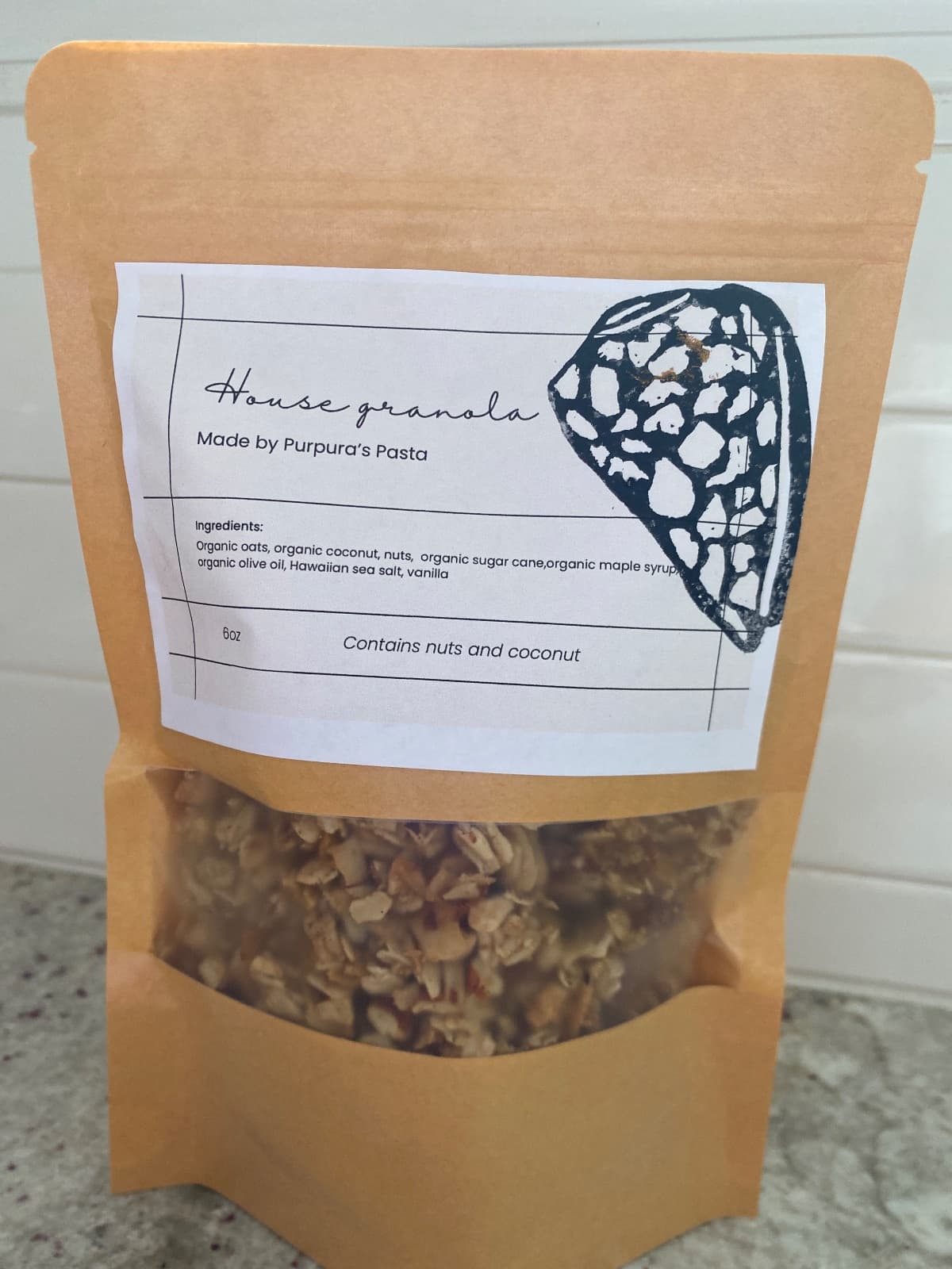 Vanilla Bean Granola with Pecan and Almonds, photo 1 of 2